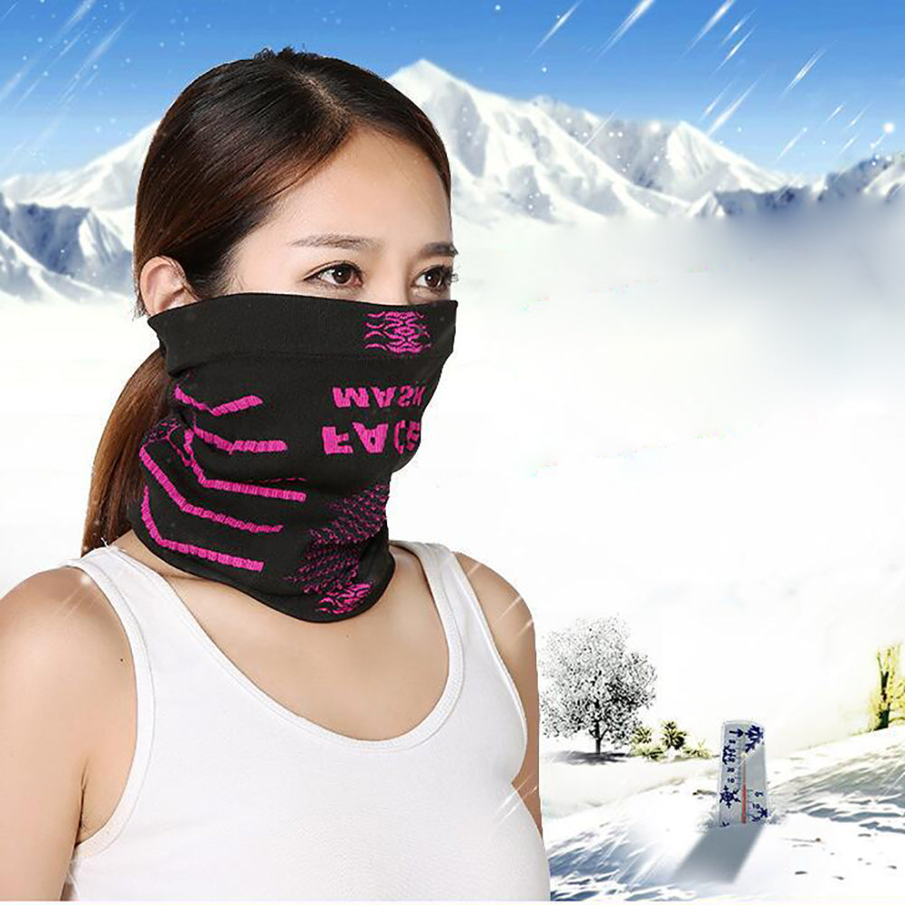 Men Women Outdoor Winter Warm Ski Cycling Windproof Half Face Mask