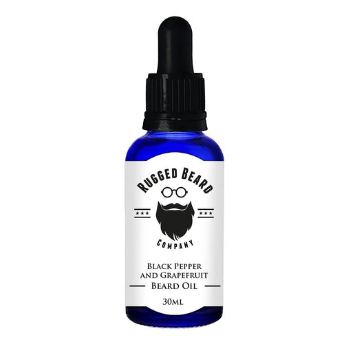 Black Pepper and Grapefruit Beard Conditioning Oil