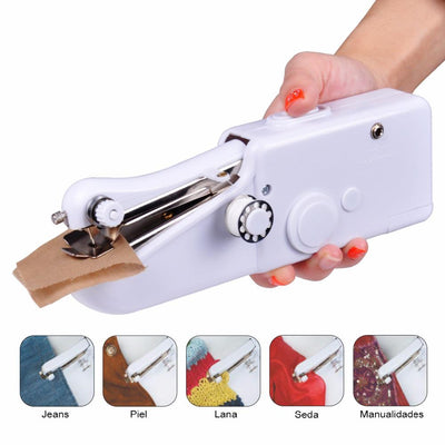 Fanghua small handhold  Sewing Machine movable Needlework Cordless Household Handy Stitch Clothes Fabric Sewing Tools