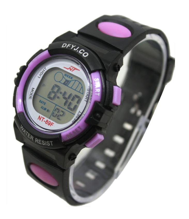 Girl Boy Sport LED Light Watch Fashion Digital Casual Watch