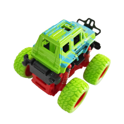 Inertia dynamic stunt car four-wheel drive child boy model car anti-falling toy off-road vehicle sealing box