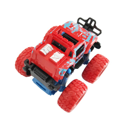 Inertia dynamic stunt car four-wheel drive child boy model car anti-falling toy off-road vehicle sealing box