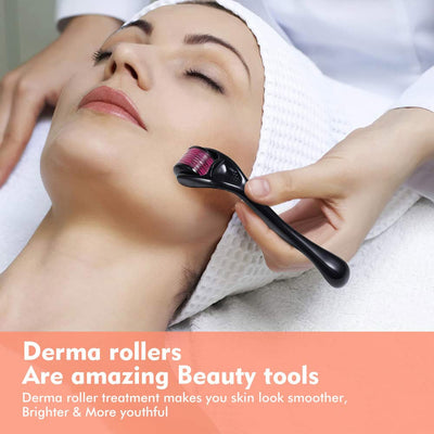 DRS 540 Derma Roller 0.2/0.25/0.3mm Needles Titanium Mezoroller Dr Pen Machine for Skin Care Hair-loss Treatment Pen Dermaroller