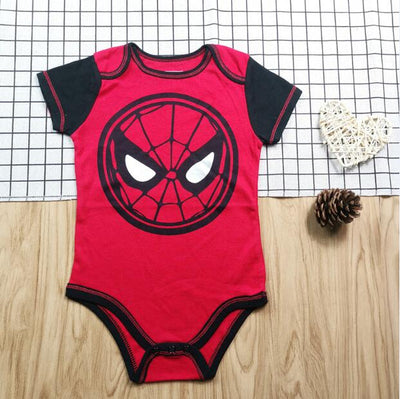 Summer Fashion Baby Boys Halloween One-piece Bodysuit Mommy's Little Nightmare Print Baby Gentleman Jumpsuit Clothes Outfit DS9