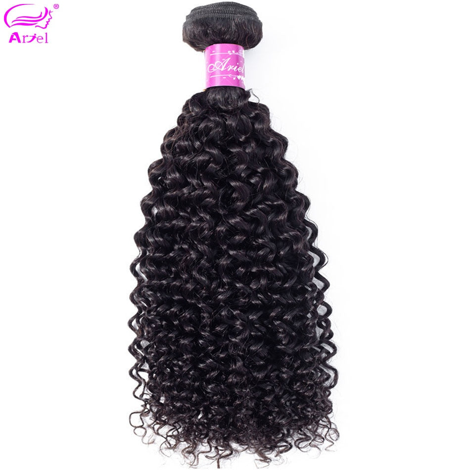 Kinky Curly Bundles Brazilian Hair Weave Bundles 28 32 30 Inch Bundles Non Remy 100% Human Hair Bundles Hair Extension Ariel