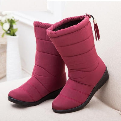 New Waterproof Warm Snow Women Boots