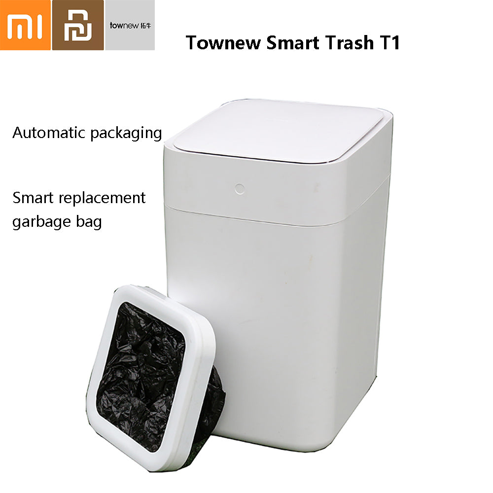 Townew T1 Smart Trash Can 6/12PCS Auto packing and changing bags
