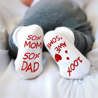 Cute Newborn Baby Socks Soft Baby Girls Boys Socks  Infant Toddler Stripe Anti Slip Socks neonato recien nacido Gift