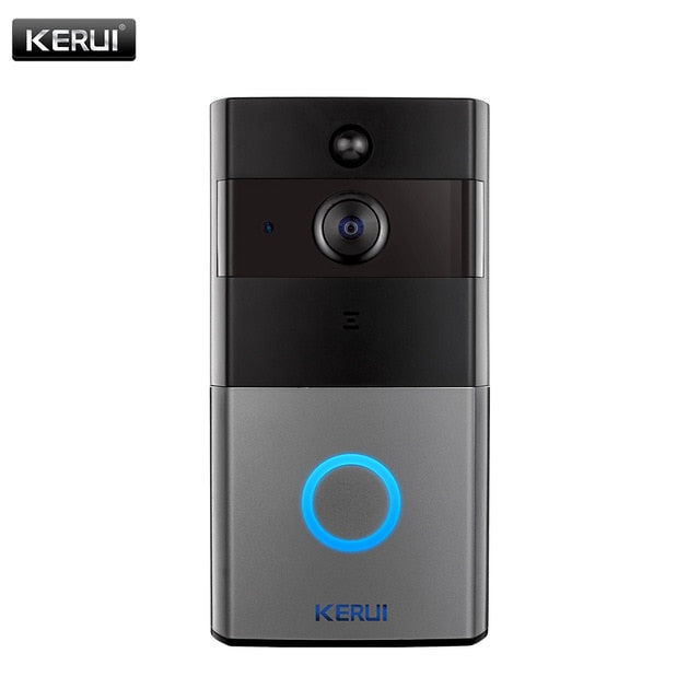 KERUI Tuya Smart Life Wireless WiFi Video Intercom Doorbell 2MP 1080P Phone Call Door Bell Home Security Night Vision Camera