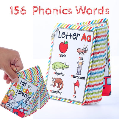 Children Baby English Learning Word Card Pocket Flash Learning Montessori Educational Toys Word Table Game Card for Kids