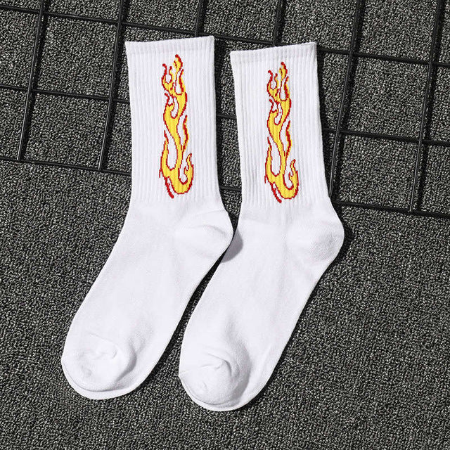 INS Style Men/Women Socks Europe and United States New Cotton Tide Socks In The Long Tube Streetwear Hip Hop Skateboarding Socks