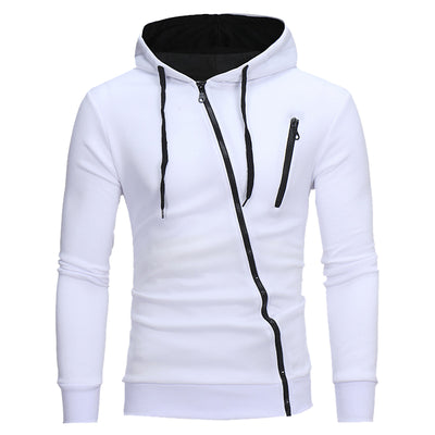 JODIMITTY 2020 Autumn Fashion Casual Solid Hoodie Men Polluver Sweatshirt Hooded Hoodies Pullover Zipper Blouse Plus Size2