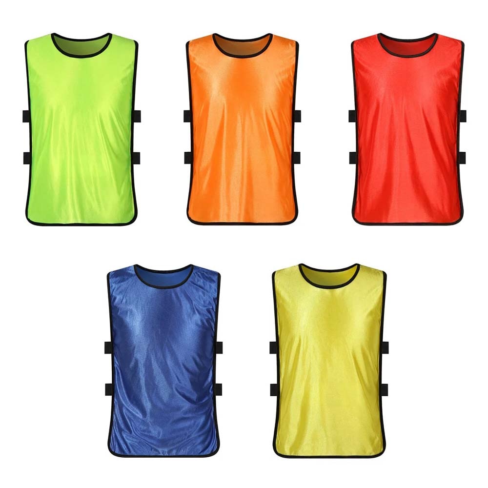 MrY 2020 Children Team Sports Kid Football Soccer Training Pinnie Jerseys Train Bib Comprehensive Fitness Light Sport Color Vest