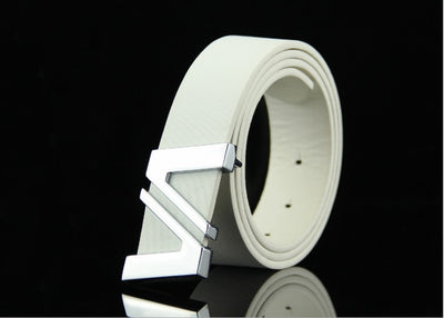 High Quality Men PU Leather Belt Buckle Strap for Jeans