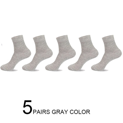 Brand Pairs /Lot Cotton Socks For Men Black Business Breathable Deodorant Crew Male Sock Meias Gift Plus size42-45 New 2020 Hot