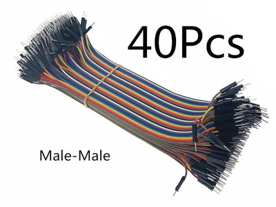 40-120pcs Dupont Line 10CM 40Pin Male to Male + Male to Female and Female to Female Jumper Wire Dupont Cable for  DIY KIT