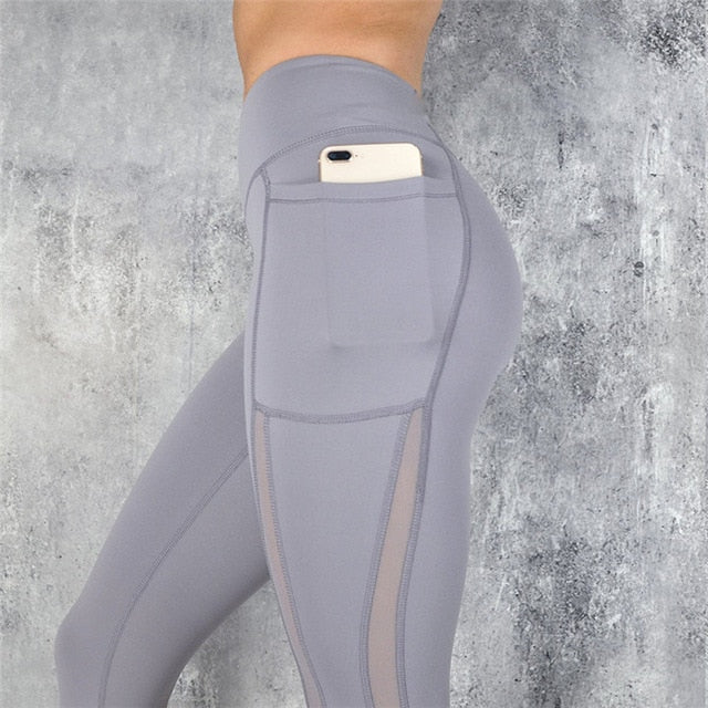 SVOKOR  Fitness Leggings  Push up High Waist  Pocket Workout Leggins 2019 Fashion Casual Leggings Mujer 3 Color