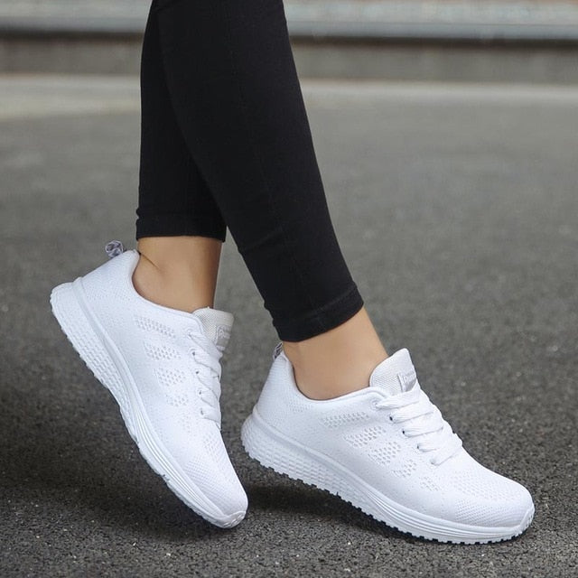 Shoes Woman Sneakers White Platform Trainers Women Shoe Casual Tenis Feminino Zapatos de Mujer Zapatillas Womens Sneaker Basket